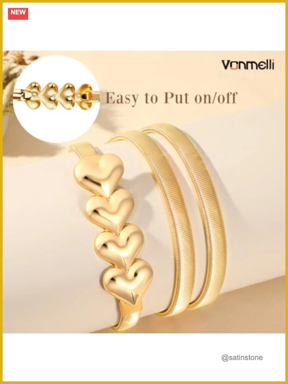 Skinny Metal Cinch Belt for Dress Stretch Waist Belt Women